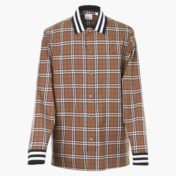 Košile s dlouhými rukávy Burberry Town Brown