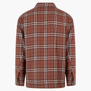 Burberry Traditional Check Print Jacket Brown