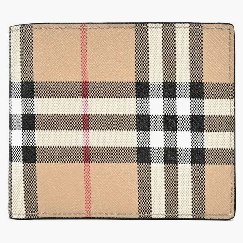 Burberry vintage Controlla 8 card slot Wormet Beige/Black
