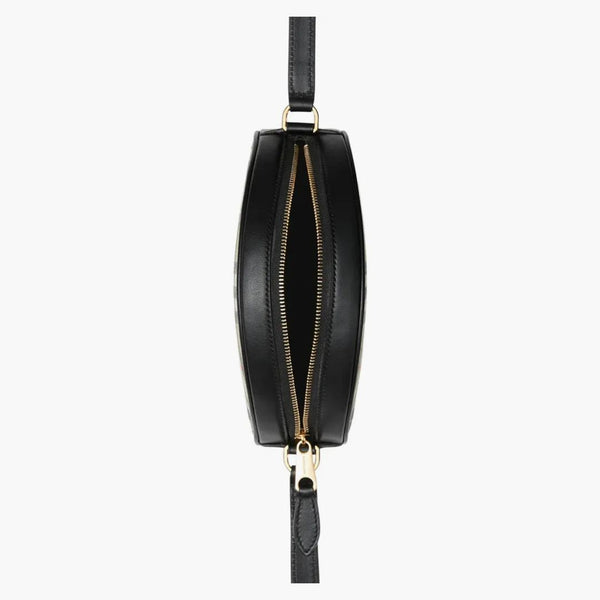 Burberry Vintage Check och Leather Louise Crossbody Bag Archive Beige/Black