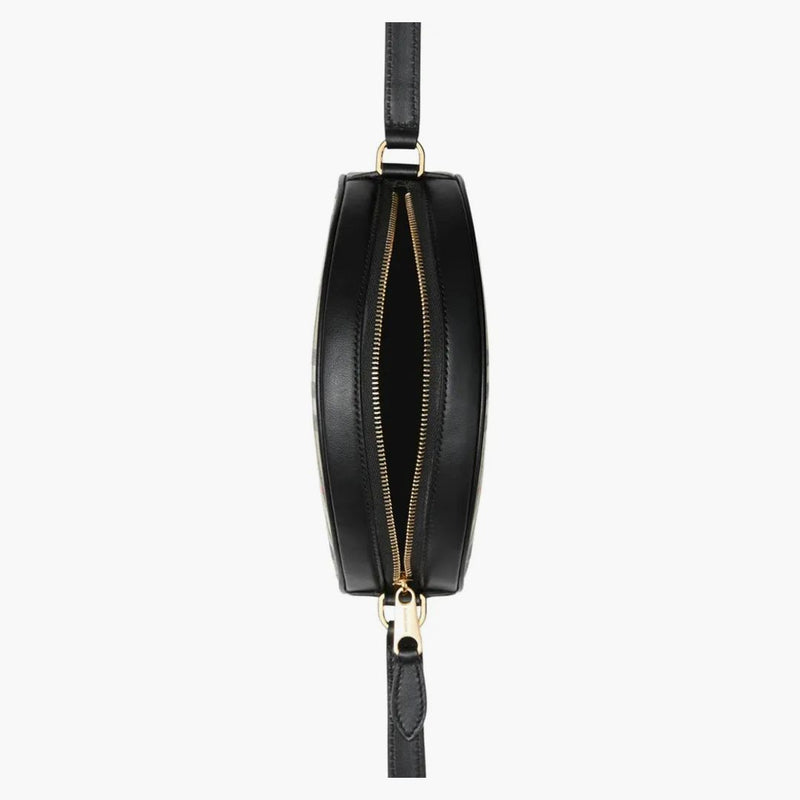 Kontrola burberry vintage a kožená Louise Crossbody Bag Archive Beige/Black