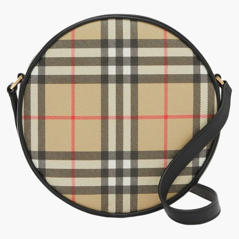 Kontrola burberry vintage a kožená Louise Crossbody Bag Archive Beige/Black