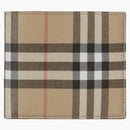 Burberry Vintage Check bifold beige beige/negro