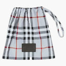 Burberry Vintage Check Cotton Face Mask Pale Blue