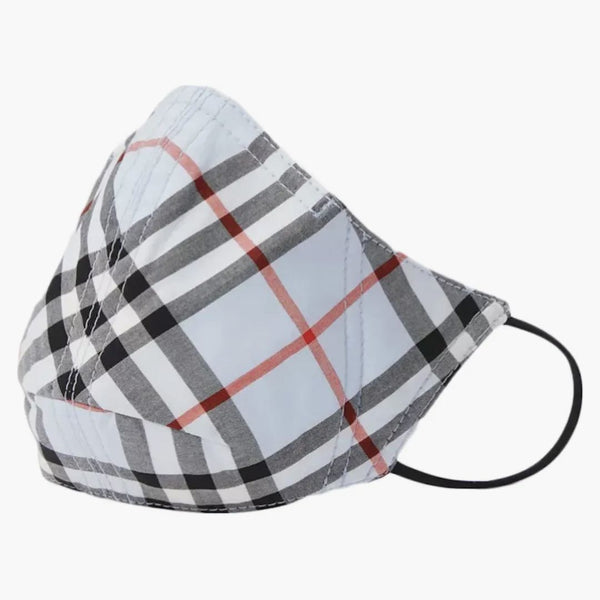 Burberry Vintage Controllo Maschera del viso in cotone Blu pallido
