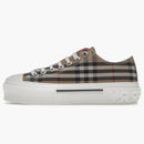 Burberry Vintage Check Cotton Sneakers Archive Beige White (mujer)