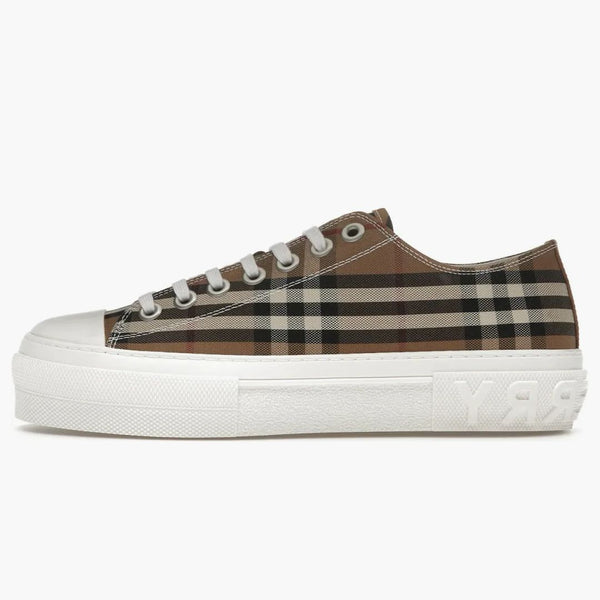 Burberry Vintage Check bawełniane trampki brzozowe