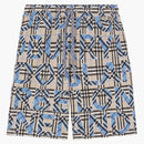Burberry Vintage Check Drawstring Shorts Archive Beige Blue