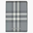 Burberry Vintage Check Folding Card Case (4 Card Slot) Storm Gray Check