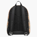 Burberry Vintage Check Nylon Backpack Archive Beige