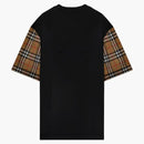 Burberry Vintage Check Oversized T-shirt Black