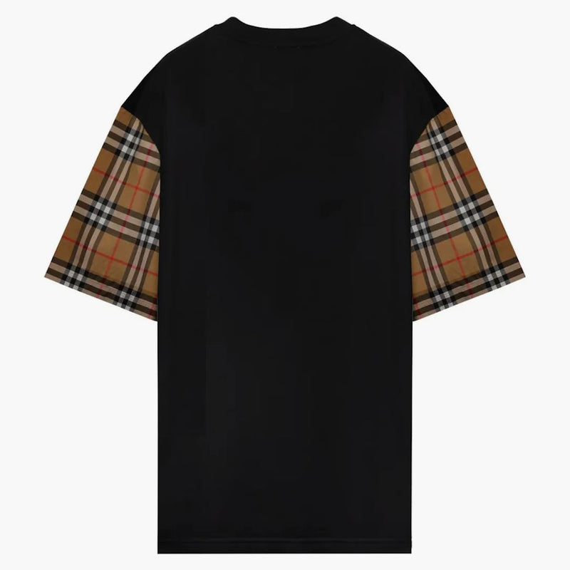 Burberry Vintage Check Oversized T-shirt Black