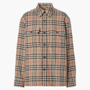 Burberry Vintage Check Shirt Jacket Beige
