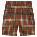 Burberry vintage che controlla i pantaloncini marroni