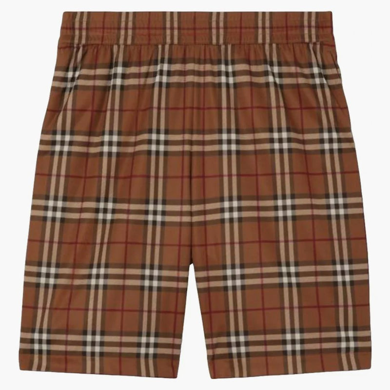 Burberry Vintage Check Shorts Brown