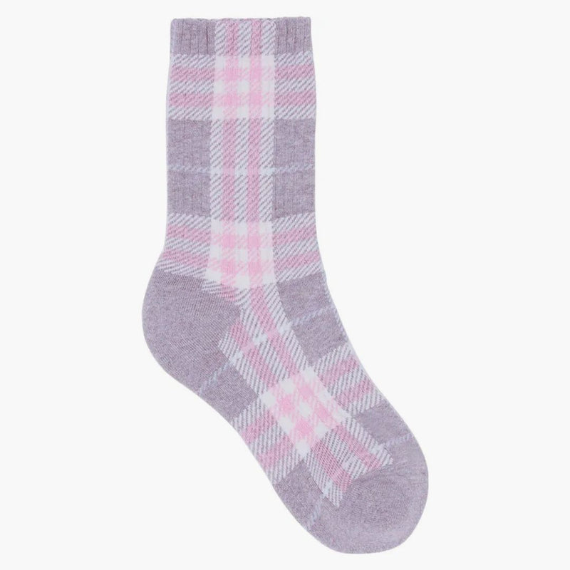 Burberry Vintage Check ponožky bledě šedá