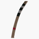 Burberry Vintage Check Trim Triangle Bikini White