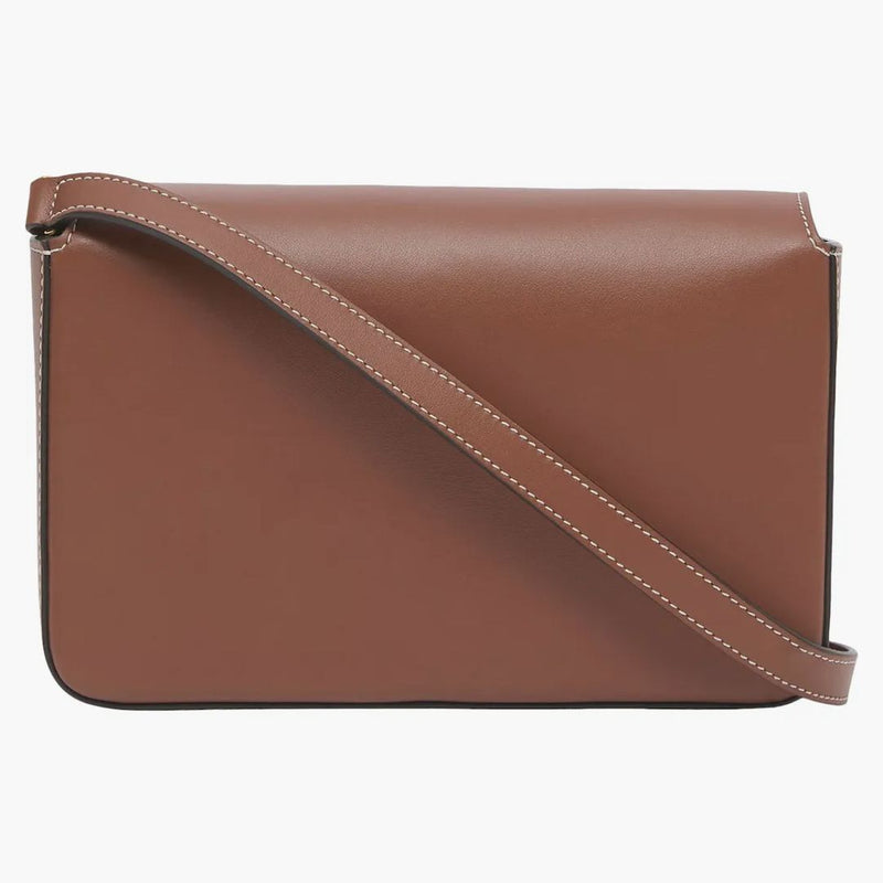 Burberry Vintage Check and Leather Note Bag Mini Archive Beige/Tan