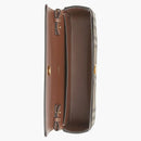 Burberry Vintage Check and Leather Note Bag Mini Archive Beige/Tan