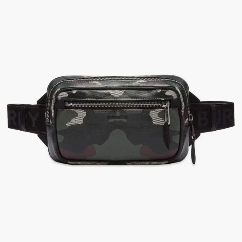 Burberry West Camo midjeväska Mangrove Green