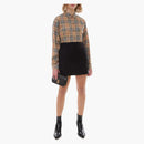 Burberry Woman Traditional Check Shirt Beige