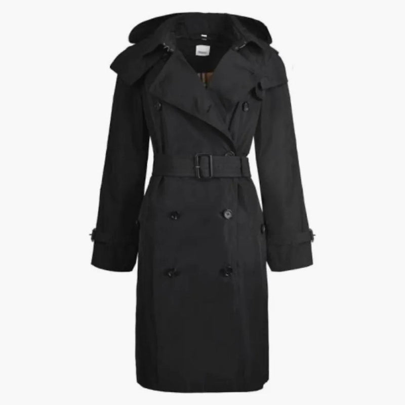 Burberry pentru femei Amberford Trench Black Black