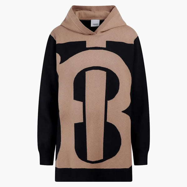 Burberry kvinnors kashmir blandning tröja svart