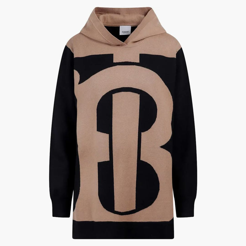 Burberry kvinnors kashmir blandning tröja svart