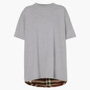 T-shirt del pannello di controllo femminile di Burberry Grigio