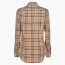 Burberry Womens Classic Very Button Down Shirt Vintage Check