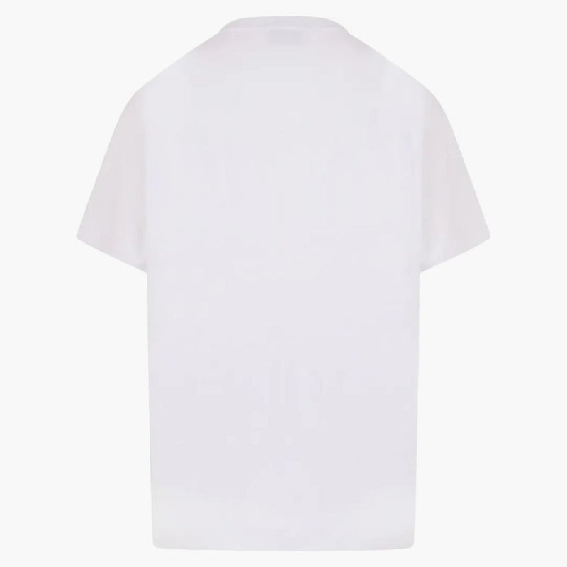 Tricou din bumbac cu logo frontal pentru femei Burberry