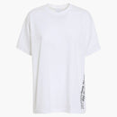 Burberry Womens Horseferry Print Cotton Oversized T-shirt White/black
