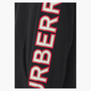 Burberry Womens Logo Print Zip-Up Hoodie Black/Multi