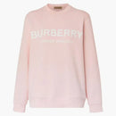 Burberry Women's logo sweatshirt pink