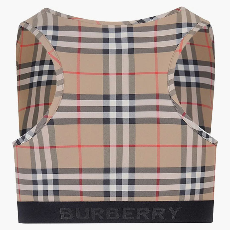Burberry Women's Stretch Nylon Top Beige