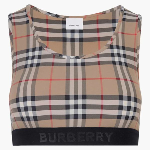 Burberry Women's Stretch Nylon Top Beige