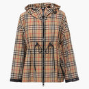 Burberry Women's tradicional cheque chaqueta impresa beige