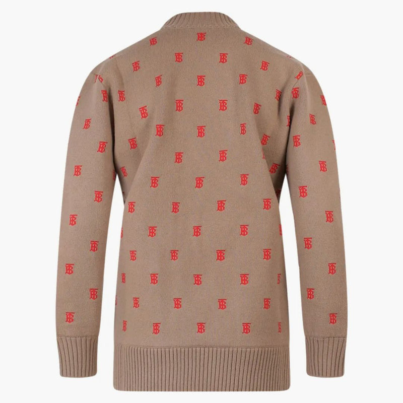 Dámská vlna a kašmírová svetr Burberry