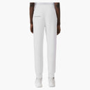 Burberry X Minecraft Embroidered Floral Cotton Jogging Pants White