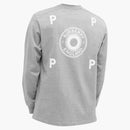 Burberry X Pop Trading Company Long Sleeve Raffy Tee Paled Grey Melange