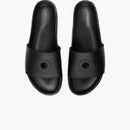 Burberry X Pop Trading Company Melroy Leather Slide Black