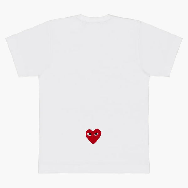 CDG Play T-shirt vit