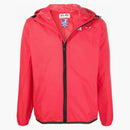 Comme Des Garcons Play X K Way Full Zip Packable Jacket Red