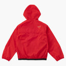 Comme Des Garcons Play X K-way Kids Full Zip Jacket Red