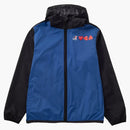 CommE of the Garcons Play X K-Way Logos Full Zip Jacket Black Black