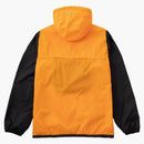 Comme of the Garcons Play X K-Way Logos Half Zip Jacket Orange Black