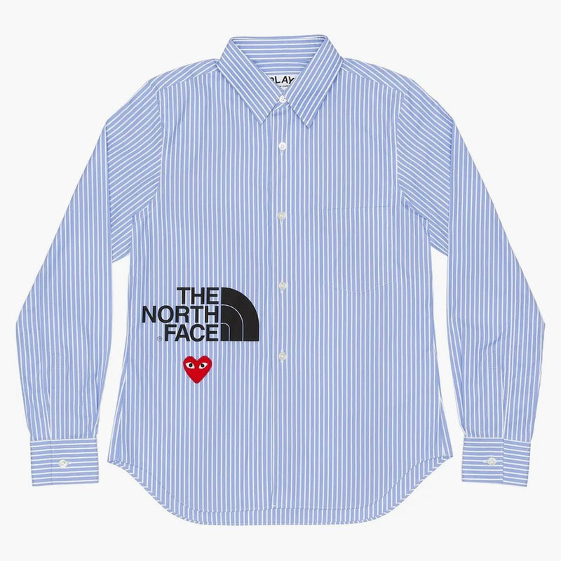 CDG X The North Face Blouse Stripe