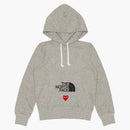 CDG X The North Face Ladies 'Hoodie Topgray