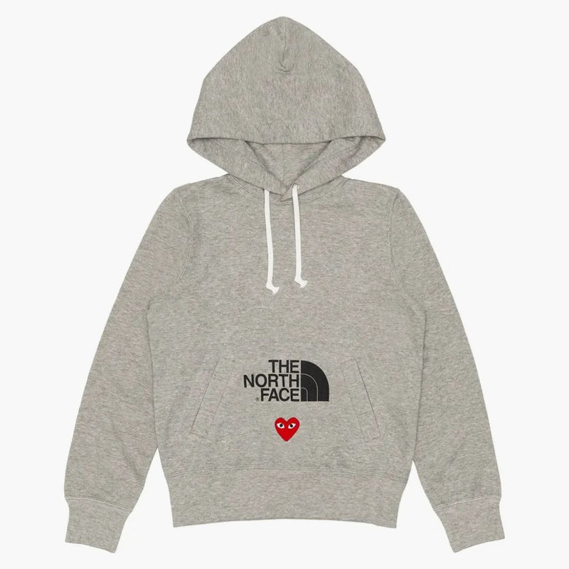 CDG X The North Face Hoodie Topgray