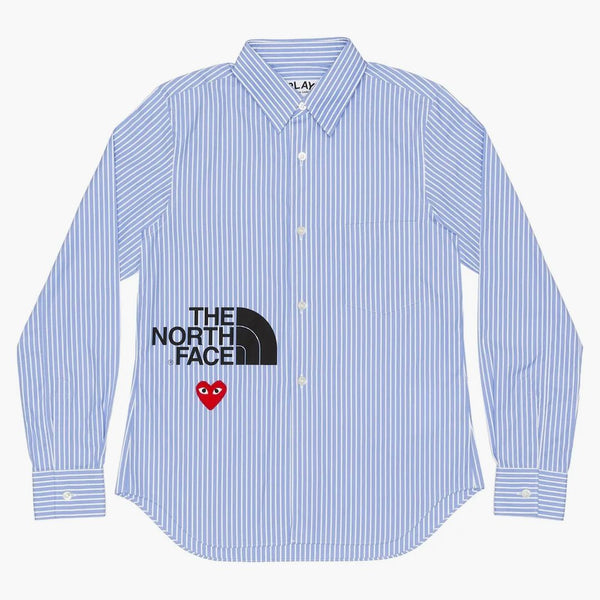Cdg X The North Face Ladies' Blouse Stripe